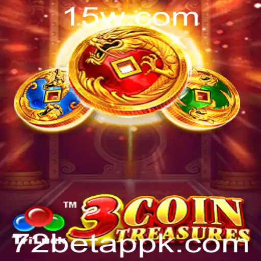 Experiência imersiva de 3CoinTreasures na 72 Bet App